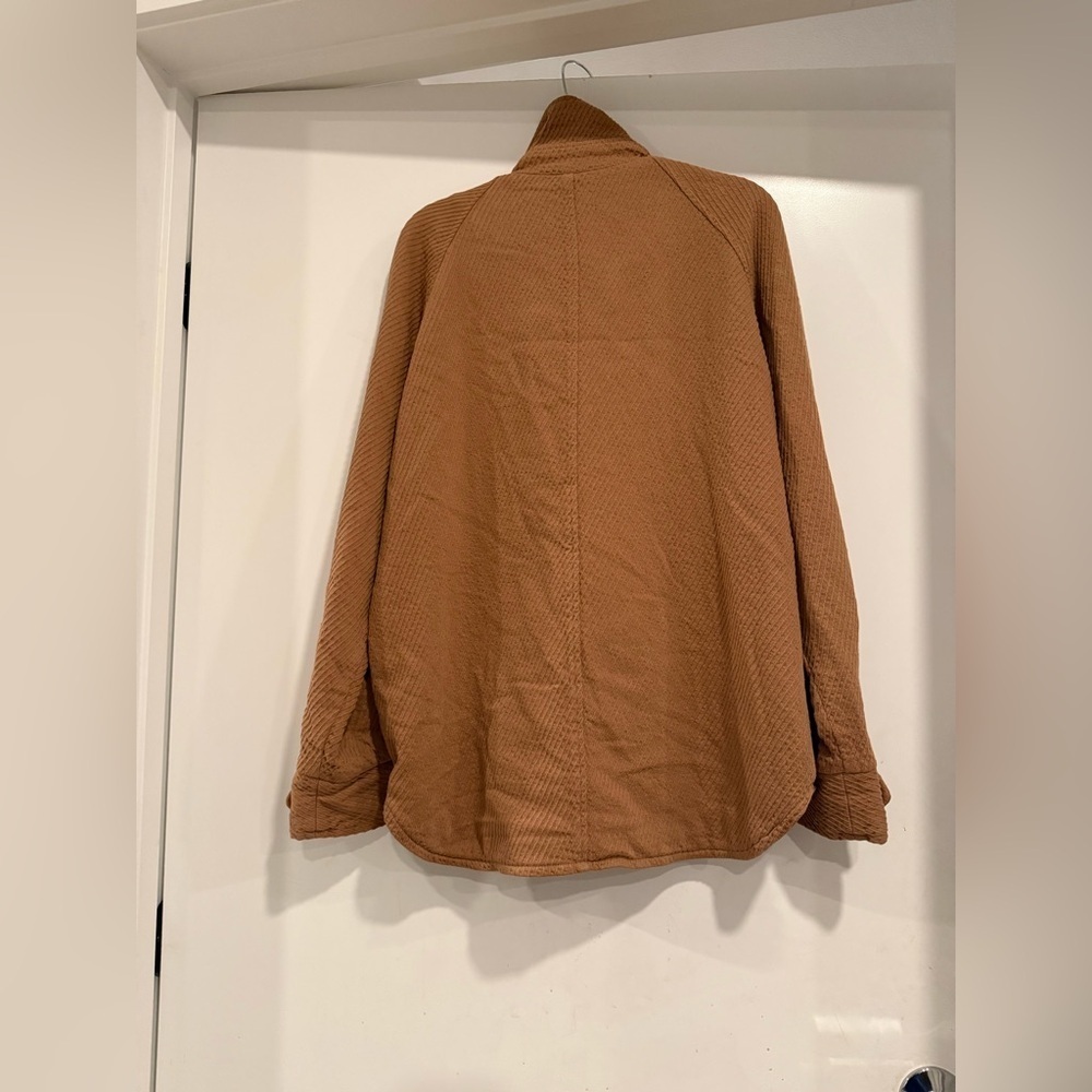 Free People Remi Corduroy Oversized Shacket Coat Size S - Picture 3 of 5